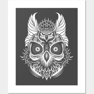 Dark Owl Posters and Art